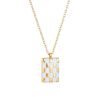 Titanium Steel Plated 18k Gold Clavicle Chain Stylish Personality