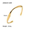 18K Gold Stainless Steel Shaped Bracelet