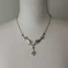 Tarot Witch Point Alphabet Necklace