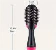 Hair Dryer and Blow Dryer Brush in One, 4 in 1 Hair Dryer and Styler Volumizer with Negative Ion Anti-frizz Ceramic Titanium Barrel Hot Air Straighten