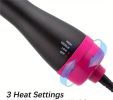 Hair Dryer and Blow Dryer Brush in One, 4 in 1 Hair Dryer and Styler Volumizer with Negative Ion Anti-frizz Ceramic Titanium Barrel Hot Air Straighten
