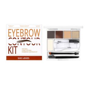 Waterproof Setting Non-smudge Brow Powder Eyebrow Soap