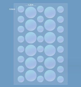 Colored Loving Heart Facial Hydrocolloid Acne Patch (Option: 36 Regular Laser Round)