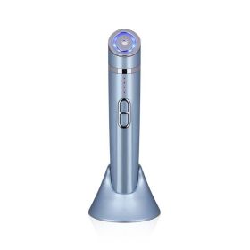 Ultrasonic Eye Beautification Instrument RF Radio Frequency EMS Eye Facial Beauty Apparatus (Option: Australian Standard-Haze Blue)