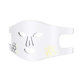 Photon IPL Device Household Silicone Color Light Mask Infrared Electronic Beauty Apparatus Lamp Beauty Apparatus (Option: White-LED Light Style)