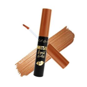 L.A. GIRL Metal Liquid Lipstick (Color: golden)