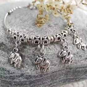 JOYOUS Natural Charm Stackable Bracelets (Style: Circles Of Life)
