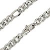 Stainless Steel Figaro Chain Necklace / CHN9500