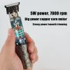 Vintage T9 Cordless 0mm Professional Hair Clippers Electric Trimmers For Men Clipper Hair Cutting Machine