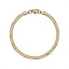18k Gold PVD Coated Stainless Steel Herringbone Chain Bracelet / BRJ9082
