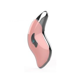 Facial Beauty Neck Inductive Therapeutical Instrument Ultrasonic Massage Instrument (Color: Pink)